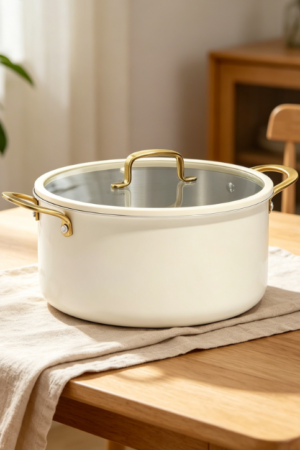 Stainless steel three-layer soup pot